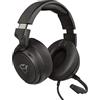 Trust Gaming Cuffie GXT 433 Pylo con Microfono a Scomparsa, Driver da 50 mm, 3.5 mm Jack, Filo, Over Ear, per PS4, PS5, Xbox Series X, PC, Xbox One, Switch, Nero, taglia unica