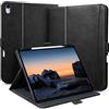 Zinibri Custodia per iPad A16 (11 Gen)/iPad 10 Generazione,Nero | Portapenna, Tasca, Cinghia da Mano, Cover Protettive, Multi Angolo Supporto, Chiusura Magnetica, Auto Svegliati/Sonno
