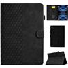 CASAFUNY Custodia Cover per iPad Air 13 Pollici M2 2024, iPad Pro 12,9 (6a/5a/4a Gen. 2022/2021/2020) Custodia Protettiva Magnetica Cover con Auto Sonno/Sveglia per iPad Air 13 M2 2024, Nero