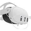 BeisDirect Cuffie intrauricolari compatibili con Meta Quest 3 VR Cuffie intrauricolari con isolamento acustico con auricolari in silicone per accessori Quest 3