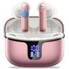 Ordtop Cuffie Bluetooth, 2026 Auricolari Bluetooth 5.3 con 4 HD ENC Cancellazione Rumore Mics, 40 Ore HiFi Stereo Cuffiette Bluetooth con LED Display, IP7 Impermeabili Cuffie Wireless per Android/iOS