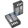 DSTE 2-Pacco Ricambio Batteria Compatibile per Pentax D-Li109 K-R K-30 K-50 K-500 K-2 K-S2 K-S1
