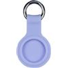 PhoneThrone Portachiavi Viola PER Apple AirTag custodia protettiva in Silicone Secure Holder