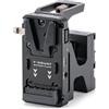 Tilta PYXIS 6K Piastra Batteria, Piastra Batteria V-Mount ES-T21-BP-V | Compatibile con PYXIS 6K/12K, Per Batterie Gold/V-Mount, Porte 2 Pin Lemo/P-Tap/USB-C, Nero