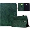 Vaitasy Custodia per Samsung Galaxy Tab S4 10.5 2018 SM-T830/T835 | Fiore di prugna Magnetico Folio Pelle PU con Supporto Funzione Cover per Galaxy Tab S4 Custodia - Verde
