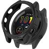 SumRioo Cover Compatibile con Garmin Forerunner 265, [Senza Pellicola Protettiva] Custodia in TPU Flessibile Morbido Custodia Durevole per Garmin Forerunner 265, Nero
