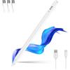 Luntak Penna universale per tablet e iPad, con 3 punte POM, colore bianco | Penna per cellulare compatibile con telefoni Android e iOS, tablet, per iPad/Pro/iPhone/Samsung/Lenovo/Huawei