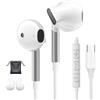 TUBhanggai Cuffie USB C per Galaxy S25 S24 Ultra A16 A56 iPhone 15 Auricolari con Filo USB C Cuffie Type C con Microfono Auricolari USBC per iPhone 16 Galaxy S23 S24 FE A55 A35 Flip 7 Google Pixel 9 Pro iPad 11