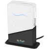 Hifun Hi-Fun Hi-Freedom Ricevitore Audio Bluetooth con Connettore Dock 30 Pin e Jack 3.5, Bianco