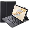 leleyo Cover tastiera trackpad per Honor Pad X9a 11.5 pollici Custodia tastiera trackpad wireless magnetica rimovibile qwerty per Honor Pad X9a 11.5 (Nero)