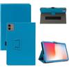 Generisch Custodia per tablet TECLAST Artpad Pro da 12,7 pollici, in pelle PU, con supporto pieghevole, resistente alle cadute e ai graffi, blu cielo