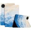 Generico DayQiQiPu Cover per Huawei MatePad Mini MLR-AL10 (8,8 Pollici) Ultrasottile Caso Motivi a Pittura Olio in pelle PU con Supporto Flip Custodia Protettiva con Auto Sveglia/Sonno, 01