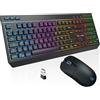 THE G-LAB Pacchetto Gaming Wireless - The G-Lab - Tungsten Ex Combo - Tastiera + Mouse - 32 Macro Configurabili
