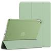 JETech Custodia per iPad 9ª/8ª/7ª Gen 10,2, Verde Matcha | Cover per 10,2 2021/2020/2019 Modello, Retro Traslucido Sottile, Supporto Tri-Pieghevole, Auto Svegliati/Sonno, Antiurto