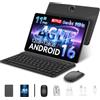 Blackview ZENO5 Tablet Android 16 con tastiera, Tablet 11 pollici, 4G LTE, 32GB RAM + 128GB ROM, display HD 90 Hz, 8300 mAh, GPS, Gemini AI, Widevine L1, Face ID, con penna e mouse, tablet per lavoro e studio