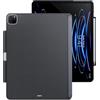 Mytrix Case for iPad Pro 12.9 Inch 2018-2022 (3rd-6th Gen) iPad Air 13 Inch 2024(M2) / 2025(M3) with Pencil Holder, Slim Magnetic Case Compatible with Magic Keyboard & Smart Keyboard Folio, Protective Cover