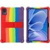 FKQLH Custodia per DOOGEE T30 PRO, Silicone Morbido Skin Leggero Custodia Protettiva per Bambini Supporto Cover per DOOGEE T30 PRO 11 Pollici, Colorato