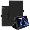 S YTALAND Custodia a libro per Acer Iconia Tab A11 11 pollici, nero | Design sottile in PU con due angoli di appoggio, tablet non incluso