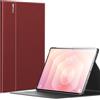 INFILAND Custodia per Galaxy Tab S11 Ultra 2025 14,6 Pollici,Cover con Supporto Multi-Angolo Compatibile con Samsung Tab S11 Ultra 5G SM-X936B/ SM-X930 [Auto Wake/Sleep] (Rosso)
