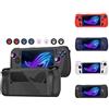 Generic Custodia protettiva in morbido silicone per ASUS ROG Ally X, custodia per console di gioco portatile, antiurto, antigraffio, antipolvere, antiscivolo, custodia protettiva per accessori da gioco (nero)