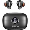 MINISO MS105 AI Translation Earbuds Real Time, Traduttore Auricolari Supporto 134 Lingue con APP, Bluetooth 6.0 Traduttore Cuffie Compatibili con iOS & Android, per Viaggi Affari
