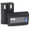 DSTE NP-800 - Batteria di ricambio compatibile con Nikon EN-EL1 Cooipix 4300 4500 4800 5400 5700 775 8700 880 885 995 E880