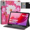 KATUMO Custodia per Lenovo Tab M11 2024, Custodia Tablet Lenovo Tab M11 11 Pollici con Supporto per Penna/Multiangolo/Slot per Schede/Chiusura Elastica, Auto Wake/Sleep
