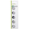 NEDIS Batterie Lithio Bottone Cr2032 3 V (5 Pz)