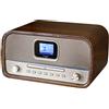 Soundmaster DAB970BR1 Stereo Music Centre con DAB+/UKW, CD-MP3, USB, Bluetooth e display a colori