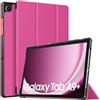 TiMOVO Cover per Samsung Galaxy Tab A9+/A9 Plus 11 2023, Rosso Begonia | Leggera e Sottile, Cover Rigida, Auto Sveglia/Sonno