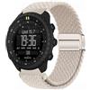 GIOPUEY Cinturini Magnetica Compatibile con Suunto Core 2, Cinturino in Morbido Nylon Intrecciato [Unisex] [Traspirante] - Beige