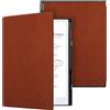 FINTIE Custodia per 11,8 Remarkable Paper Pro 2024 | con Portapenne - Sottile e Leggera Rigida Cover Folio Case, Auto Sveglia/Sonno , Marrone