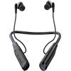 SOPPY Auricolari Bluetooth a Fascia da Collo, Cuffie In-Ear Wireless con Microfono, Auricolari Sportivi IPX5 Wireless per Corsa, Cuffie Magnetiche Leggere con Lunga Durata della Batteria