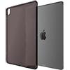 Asgens iPad Pro 11 Nero Transparente Case, Supporta Apple Pencil Charging Sottile Leggero Morbido TPU Silicone Assorbimento Degli Urti Cover Protettiva per iPad Pro 11 2022