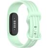GIOPUEY Cinturini Compatibile con Google Fitbit Air, Morbido Silicone Cinturino [Resistente all'Usura] [Traspirante] - Matcha Green