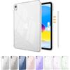 ProCase Custodia Trasparente per iPad 10° Generazione 10,9 Pollici 2022 Rilascio, Copertura Posteriore Trasparente Sottile Leggera per iPad 10 Gen 10.9 A2696 A2757 A2777 -Glitter Chiaro