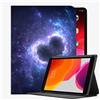 YENDOSTEEN Custodia per iPad PRO 9,7/iPad Air/iPad Air 2,Ultra Smart Cover con Pencil Holder,Bagliore del cuore della nebulosa Cover con Auto Svegliati/Sonno