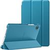 MoKo Cover per Samsung Galaxy Tab A11/ A9 8,7 Pollici (2025/2023) | Custodia Sottile con Supporto Leggero per Tablet Samsung A11/A9, Due Angoli di Visualizzazione, Blu Francese