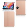 yystao Custodia per tablet TCL Nxtpaper 11 Plus Android 15 da 11,5 pollici, yystao Slim Stand Tri-Fold custodia protettiva rigida compatibile con TCL Nxtpaper 11 Plus, antiurto e antipolvere, oro rosa
