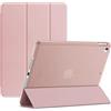 TechDealsUK Custodia intelligente con supporto magnetico e funzione sveglia automatica per Apple iPad Mini 4ª generazione A1538 A1550 A2126 A2124, oro rosa