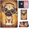 LSPCASA Custodia per Samsung Galaxy Tab S10 Lite 2025/S10 FE/S9 FE 10,9 pollici/S9 11Folio Flip Custodia Protettiva in Pelle PU con Supporto Slot per Carte Portafoglio Tablet Cover Shar Pei