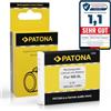 PATONA Batteria per Canon NB-6L NB6L 800mAh, 100% compatibile | Batteria per Digital Ixus 85 95 105 200 300 PowerShot D20 S90 S95 S120 SX240 SX260 SX530 SX540 SX610 SX700 SX710 ELPH 500