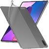 ebestStar - Cover per Lenovo Tab P12 Pro, Custodia Silicone Trasparente, Protezione TPU Antiurto, Morbida Sottile Slim, Trasparente
