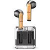 Marley House of Zion True Wireless Bluetooth Earbuds In-Ear - Nero | Auricolari con Microfono Integrato, 16 Ore di Autonomia, Cuffie, Custodia USB-C, Materiali Sostenibili