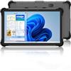 RUGGEDPDA 13.3 pollici Windows 11 industriale Rugged Tablet 8GB RAM+256GB di stoccaggio, per le applicazioni mobili di impresa