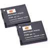 DSTE 2PCS NB-11L NB-11LH Batteria compatibile con Canon PowerShot A3500, A4000, A2300, A2400, A2500, A2600, A3400,