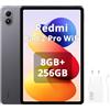 XIAOMI REDMI Pad 2 Pro,8+256 GB,12,1 2,5 K 120 Hz,batteria gigante da 12000 mAh (tipo), processore 4 nm,connettività continua,grigio grafite,WiFi,con caricatore da 33 W