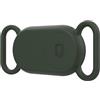 Msagkah Custodia in silicone per Samsung Galaxy Smarttag 2, impermeabile e antigraffio, per cani e gatti (verde scuro)
