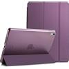 ProCase iPad Air (3rd Gen) 10.5 2019 / iPad Pro 10.5 2017 Custodia -Ultra Sottile e Leggero Supporto Auto Svegliati/Sonno, Cover Posteriore Traslucida per iPad Air (3rd Gen) 10.5 2019 -Viola