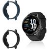 yystao (2 pezzi) Custodia per Garmin Venu 4, yystao TPU Mezzo Gamma Cover Compatibile con Garmin Venu 4, Ammortizzante, Leggera, Blu e Nero